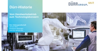 Im vierten Key Visuall für das Cover der PowerPoint Folien, steht sich wieder eine alte und eine neue Anlage gegenüber. In diesem Grafik-Design Beispiel trifft Handwerk auf Hightech.