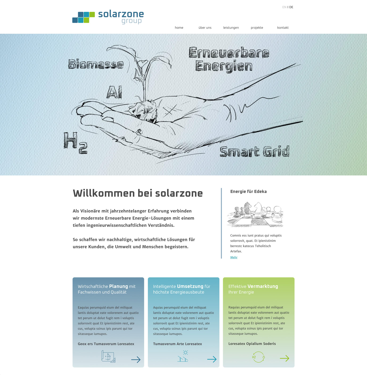 Webdesign und Logo Design für efa Aquarien. efa ist ein revolutionäres neues System für Aquarien. Die Website entstand in enger Kooperation mit dem Erfinder.